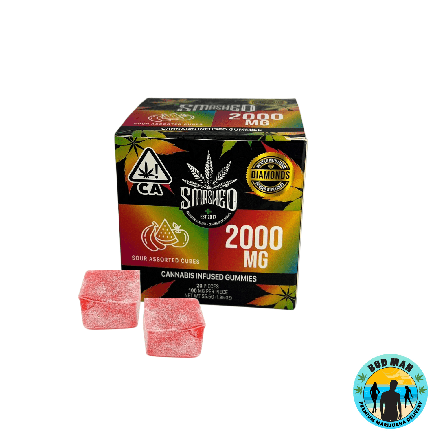 Caramel 2000mg Swirl Brownies THC Edibles UK Caramel 2000mg Swirl Brownies THC Edibles UK